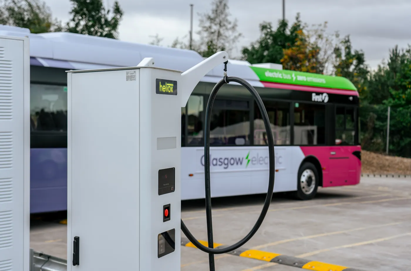 Man working on engineering at Heliox office